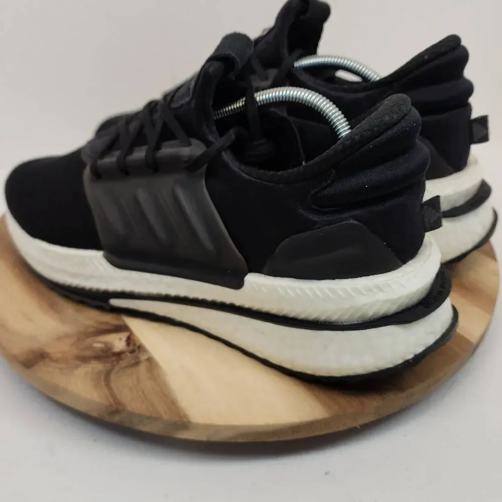 adidas X_PLRBOOST Running Shoes Black White Men's Size 9.5 ID9432